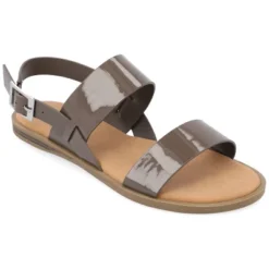 Journee Collection Womens Lavine Multi Strap Flat Sandals -Georgia Shoes Shop GUEST 6784af24 cf08 4df7 a08e 22b1c4c3a2aa