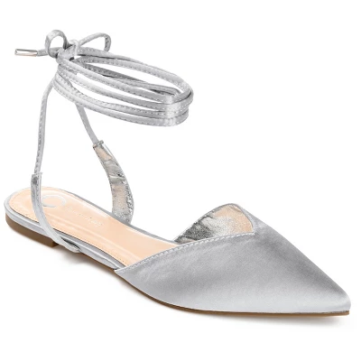 Journee Collection Womens Theia Tru Comfort Foam Tie Up Pointed Toe Ballet Flats 16 Journee Collection Womens Theia Tru Comfort Foam Tie Up Pointed Toe Ballet Flats - Image 14