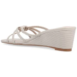 Journee Collection Womens Blayke Multi Strap Slip On Wedge Sandals -Georgia Shoes Shop GUEST 6818876b 67ee 4425 92d1 d91687c61718