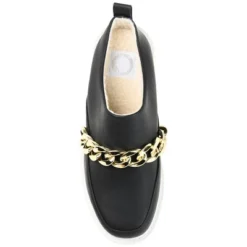 Journee Collection Womens Sheah Mules Round Toe Slip On Flats -Georgia Shoes Shop GUEST 68b3f59a d854 425d 8a16 2f09cb62a678