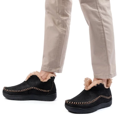 RockDove Men's Camelback Faux Wool Lined Bootie Slipper. 7 RockDove Men's Camelback Faux Wool Lined Bootie Slipper. - Image 5