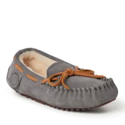 Fireside By Dearfoams Kid's Parke Genuine Shearling Moccasin -Georgia Shoes Shop GUEST 69649282 e85e 42ba 834f 985389bb7377