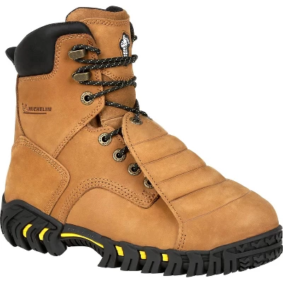 Men's Michelin Pilot Sledge Toe Metatarsal Work Boots, XPX781, Brown 9 Men's Michelin Pilot Sledge Toe Metatarsal Work Boots, XPX781, Brown - Image 7