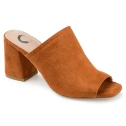 Journee Collection Womens Adelaide Peep Toe Slip On Block Heel Sandals -Georgia Shoes Shop GUEST 6a93817a efd3 49f3 9cfd 519ebc26dca3