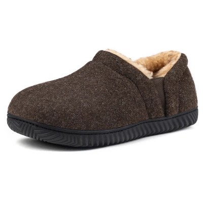 RockDove Men's Timothy Elastic Side Faux Wool Slipper 10 RockDove Men's Timothy Elastic Side Faux Wool Slipper - Image 8