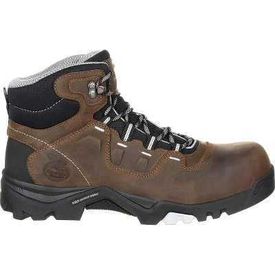 Men's Brown Georgia Boot Amplitude Composite Toe Waterproof Work Boot Size 9(Wide) 8 Men's Brown Georgia Boot Amplitude Composite Toe Waterproof Work Boot Size 9(Wide) - Image 6