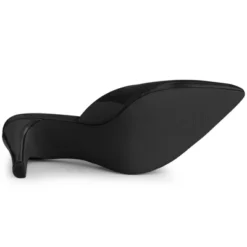 Allegra K Women's Pointed Toe Stiletto Slide Mules Heels -Georgia Shoes Shop GUEST 6bacab13 3115 4fce 82e2 ad7b2fce65d6