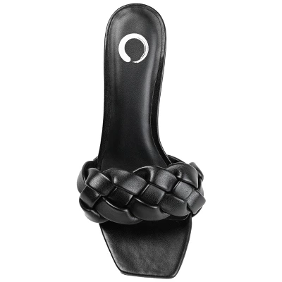 Journee Collection Womens Hattie Tru Comfort Foam Open Toe Mid Stiletto Pumps 5 Journee Collection Womens Hattie Tru Comfort Foam Open Toe Mid Stiletto Pumps - Image 3