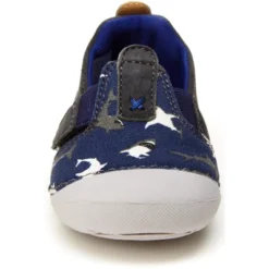 Stride Rite Kids Unisex Atlas Slip-On Sneaker | 3.5 | Navy Shark -Georgia Shoes Shop GUEST 6cd7e203 7ee5 4fc8 86fc e3d25d38bf21