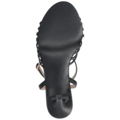 Journee Collection Womens Vanita Multi Strap Stiletto Open Toe Pumps -Georgia Shoes Shop GUEST 6cfddb7c 3295 4a21 9d70 0c22b355864c