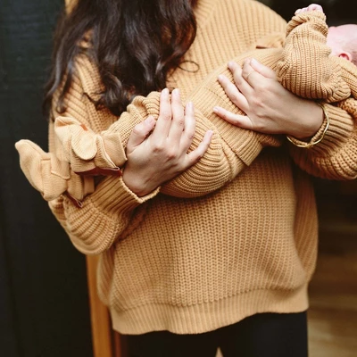 Goumikids Organic Cotton Knit Stay-On Boots 5 Goumikids Organic Cotton Knit Stay-On Boots - Image 3