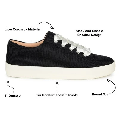 Journee Collection Womens Kinsley Tru Comfort Foam Round Toe Lace Up Sneakers 9 Journee Collection Womens Kinsley Tru Comfort Foam Round Toe Lace Up Sneakers - Image 7