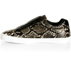 Women's WIDE FIT Sammy Leisure Shoe - Snake Print | EVANS -Georgia Shoes Shop GUEST 7079a0f0 5df0 4c11 82e2 c8c348050c54