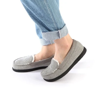 RockDove Women's Chenille Faux Fur Lined Moc Slipper 3 RockDove Women's Chenille Faux Fur Lined Moc Slipper