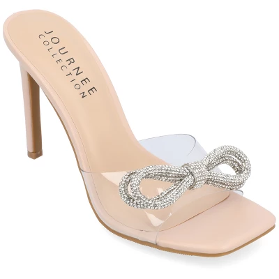 Journee Collection Womens Fenella Tru Comfort Foam High Heel Open Toe Pumps 12 Journee Collection Womens Fenella Tru Comfort Foam High Heel Open Toe Pumps - Image 10