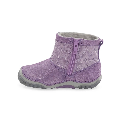 Stride Rite Laila Kid's Zipper Closure Fashion Bootie 5 Stride Rite Laila Kid's Zipper Closure Fashion Bootie - Image 3