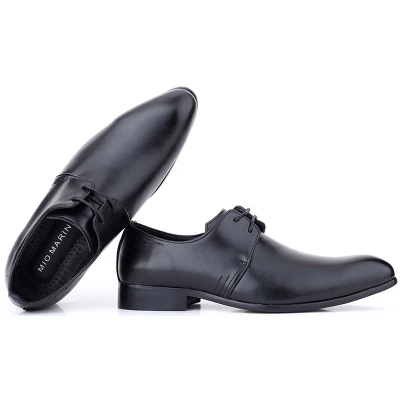 Mio Marino - Men's Plain Toe Oxford Dress Shoes 4 Mio Marino - Men's Plain Toe Oxford Dress Shoes - Image 2
