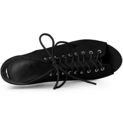 Perphy Women's Lace Up Peep Toe Slingback Heel Chunky Heels Ankle Boots -Georgia Shoes Shop GUEST 72b76554 0937 4d99 93e3 8a19627f70e7