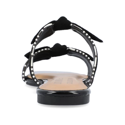 Journee Collection Womens Ireanna Tru Comfort Foam Slip On Slide Flat Sandals 4 Journee Collection Womens Ireanna Tru Comfort Foam Slip On Slide Flat Sandals - Image 2