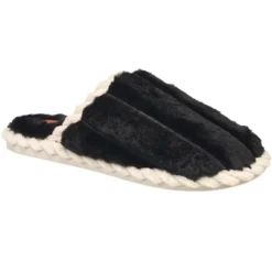 French Connection Women's Fluffy Textured Slippers - Winter House Shoes For Women -Georgia Shoes Shop GUEST 76a8a007 f99c 4a2b 98bb e37a1d0e08dc
