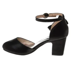 Badgley Mischka Dress Heel Closed Toe Sandals (Big Kids)
