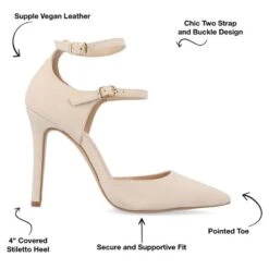 Journee Collection Womens Lilyann Multi Strap Stiletto Pointed Toe Pumps 22 Journee Collection Womens Lilyann Multi Strap Stiletto Pointed Toe Pumps -Georgia Shoes Shop GUEST 79365bce 1aa7 45bd 8725 bc5ee9a0665d