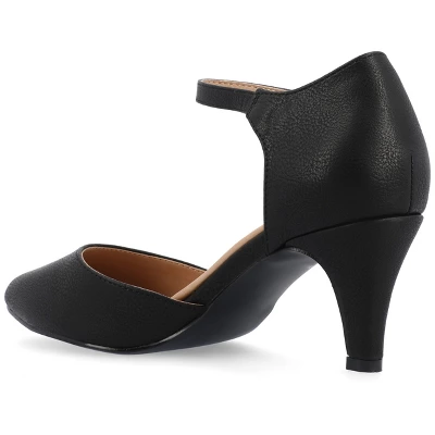 Journee Collection Womens Bettie Tru Comfort Foam Almond Toe Mid Heel Pumps 8 Journee Collection Womens Bettie Tru Comfort Foam Almond Toe Mid Heel Pumps - Image 6