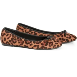 Women's WIDE FIT Ballet Flat - Leopard | EVANS -Georgia Shoes Shop GUEST 7ae89e61 25d9 4097 aebd 0cd6d745f107