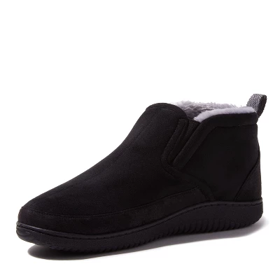 Dearfoams Men's Spencer Microsuede Bootie With Gore 4 Dearfoams Men's Spencer Microsuede Bootie With Gore - Image 2