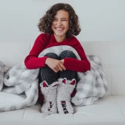 MUK LUKS Kid's Family Shearling Slipper Sock -Georgia Shoes Shop GUEST 7b5e8a7d 01c5 49ee a1db e8939434d016