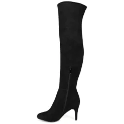Journee Collection Womens Abie Tru Comfort Foam Wide Calf Stiletto Over The Knee Boots