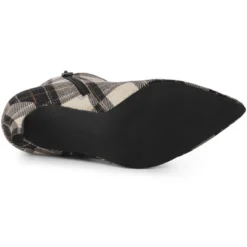 Allegra K Women's Plaid Pointed Toe Side Zip Stiletto Heel Ankle Boots 14 Allegra K Women's Plaid Pointed Toe Side Zip Stiletto Heel Ankle Boots -Georgia Shoes Shop GUEST 7c30166d 4e64 42f7 8fea ff223843e677