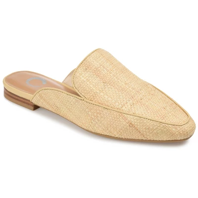 Journee Collection Womens Akza Slip On Square Toe Mules Flats 10 Journee Collection Womens Akza Slip On Square Toe Mules Flats - Image 8