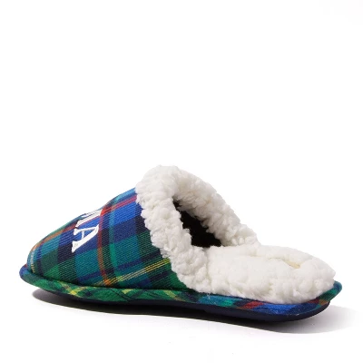 Dearfoams Women's Mama Bear Plaid Scuff Slipper 5 Dearfoams Women's Mama Bear Plaid Scuff Slipper - Image 3