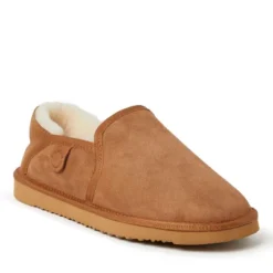 Fireside By Dearfoams Men's Hobart Genuine Shearling Closed Back -Georgia Shoes Shop GUEST 7ef72fe1 494d 4b83 853c 6e0cb14aeda5