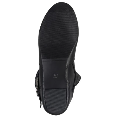 Journee Collection Womens Tiffany Hidden Wedge Mid Calf Boots 6 Journee Collection Womens Tiffany Hidden Wedge Mid Calf Boots - Image 4