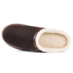 RockDove Men's Colton Faux Shearling Lined Slide Slipper