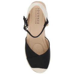 Journee Collection Womens Ashlyn Tru Comfort Foam Wedge Heel Espadrille Sandals -Georgia Shoes Shop GUEST 82714f7a 883e 4ca1 b1f9 051711135be9