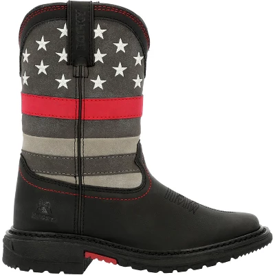 Rocky Boots Kids Rocky Red Line Big Kid Western Boot 8 Rocky Boots Kids Rocky Red Line Big Kid Western Boot - Image 6
