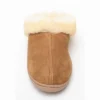 Minnetonka Women's Suede Sheepskin Mule