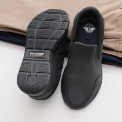 Dockers Mens Tucker Lightweight Slip Resistant Work Casual Safety Sneaker Shoe -Georgia Shoes Shop GUEST 82c1902a 05d2 4f5c bba3 0f07032552d2