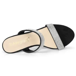 Allegra K Women's Open Toe Stiletto Heel Rhinestone Mules Sandals 13 Allegra K Women's Open Toe Stiletto Heel Rhinestone Mules Sandals -Georgia Shoes Shop GUEST 847d55a1 a794 4293 bfd4 5223fcd4cfb9