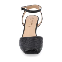 Journee Collection Womens Moriah Embossed Ankle Strap Square Toe Pumps -Georgia Shoes Shop GUEST 85a2cc77 2aa3 4918 afdf fe1596750fd5