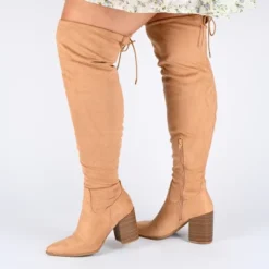Journee Collection Womens Paras Tru Comfort Foam Stacked Heel Over The Knee Boots -Georgia Shoes Shop GUEST 85fc6900 8519 49f0 89bc c7ef320599a8