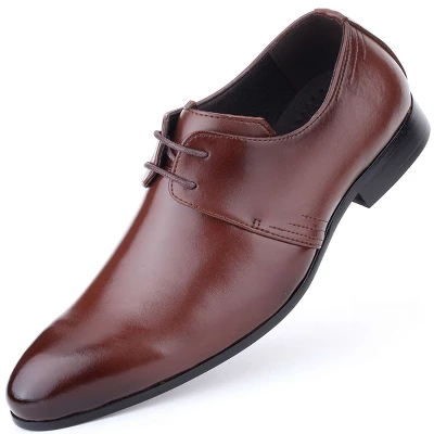 Mio Marino - Men's Plain Toe Oxford Dress Shoes 8 Mio Marino - Men's Plain Toe Oxford Dress Shoes - Image 6