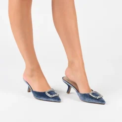 Journee Collection Womens Rishie Slip On Kitten Heel Mule Pump -Georgia Shoes Shop GUEST 89886961 c36c 4cdb aa68 cec3435ae7d3