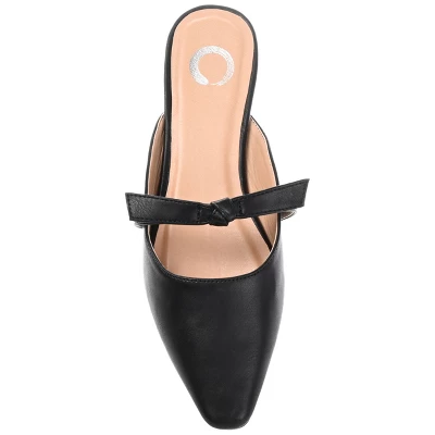 Journee Collection Womens Missie Slip On Square Toe Mules Flats 5 Journee Collection Womens Missie Slip On Square Toe Mules Flats - Image 3