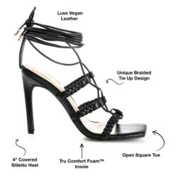 Journee Collection Womens Jamila Tru Comfort Foam Open Toe High Stiletto Pumps -Georgia Shoes Shop GUEST 8a6b9bfd c17c 4a70 aae9 6ed58ce0119c