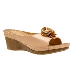 GC Shoes Sydney Flower Comfort Slide Wedge Sandals -Georgia Shoes Shop GUEST 8badfcf0 b3eb 42a1 b499 de75cd5f3e4f