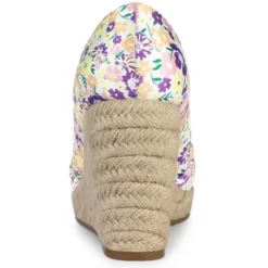 Allegra K Women's Peep Toe Platform Pumps Floral Espadrille Wedge Sandals 11 Allegra K Women's Peep Toe Platform Pumps Floral Espadrille Wedge Sandals -Georgia Shoes Shop GUEST 8cdebea2 a8ae 4619 926c c5c3a9be787e